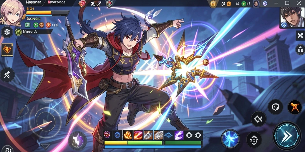 zk3 - Screenshot menunjukkan level yang penuh tantangan.